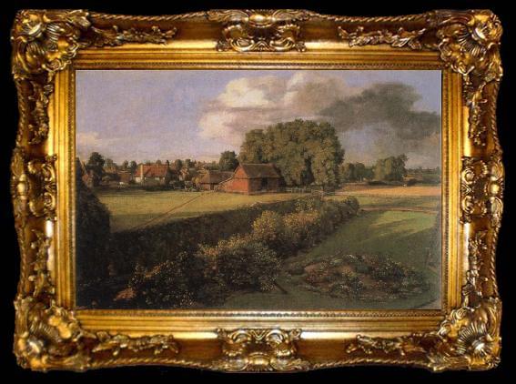framed  John Constable Golding Constable-s Kitchen Garden, ta009-2